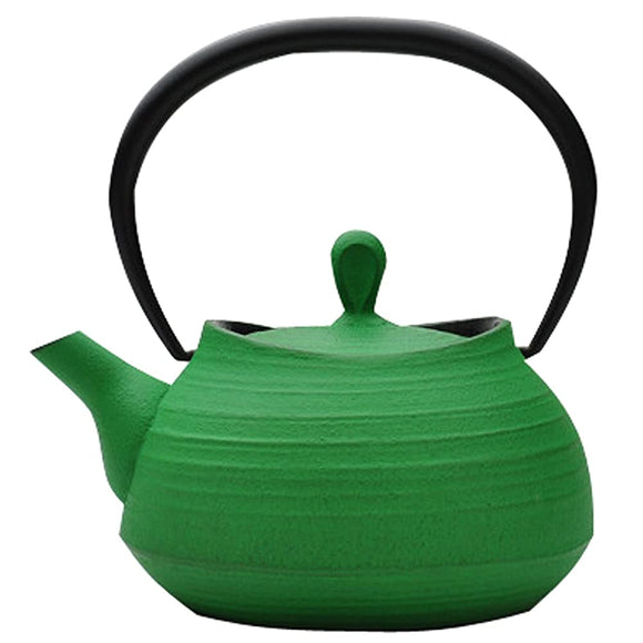 SOUTHERN Iron Wearp: Ten Casting Hall TEAPOT Basting Eyes Hakeme 0.4L Green W14XD12XH16 (cm)