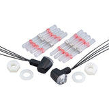 KIJIMA 219-5180 LED Combination Lamp, Nano Type, Black Body, Clear Lens