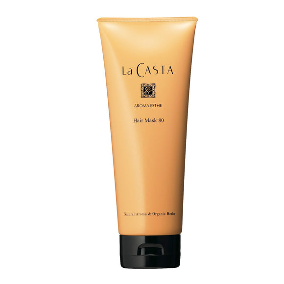 La CASTA Aroma Esthet Hair Mask 80 (Hair Treatment) [For worried scalp problems] With the power of plants, for a refreshing scalp and glossy hair Floral 1 piece
