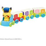 Royal Monpoke Tsumiki Densha (Fingertip Play, Color Sensation, Number Play), Childrens Toy, Train Play (Learn Colors, Numbers and Alphabets), Pikachu Pokemon