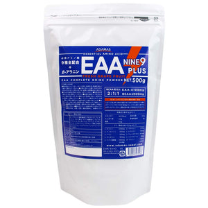 Adamas EAA Powder, 17.6 oz (500 g), Essential Amino Acids, 9 Types, BCAA Beta Alanine, Easy to Melt, Grapefruit, Flavor, Made in Japan Perfect for Training, No Artificial Sweeteners