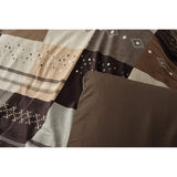 Ikehiko #5195179 Kotatsu Comforter Cover, Large, Rectangle, Cynthia, Approx. 84.6 x 12.8 inches (215 x 325 cm), Brown, Washable