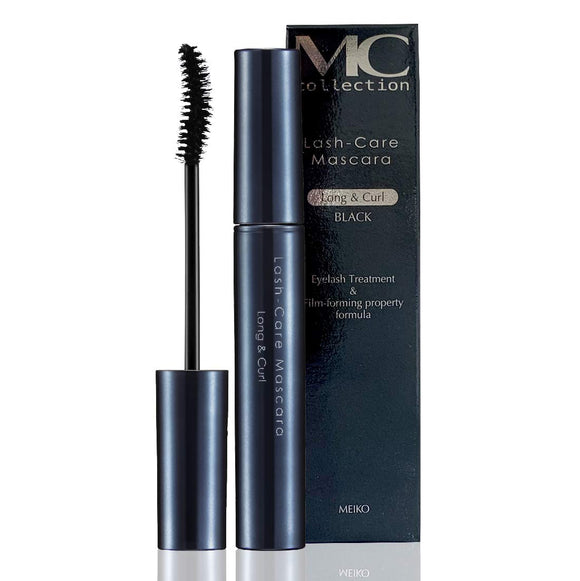 Mascara Lash Care Mascara Long & Curl 8.5g (With Fiber Black Black Waterproof Volume Eyelash Beauty Removes with Hot Water) [MC Collection]