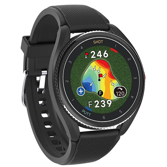 VOICECADDIE T9 Newest GPS Smart Golf Watch Black