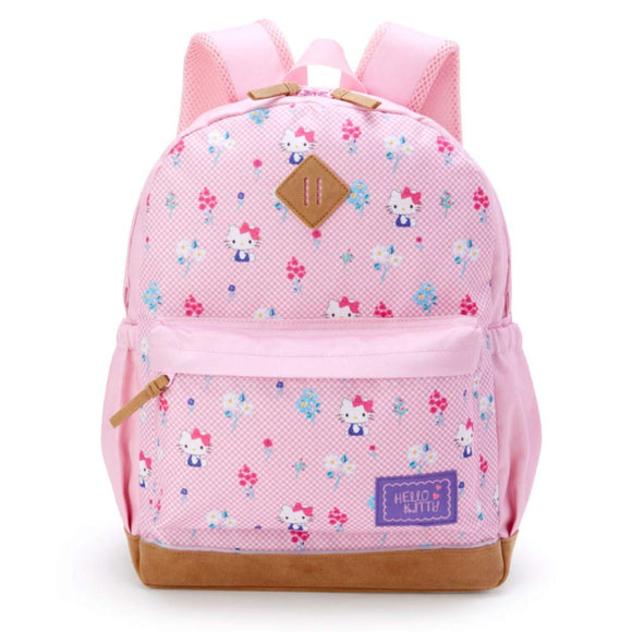 Sanrio Hello Kitty Kids Backpack (Flower), Size L