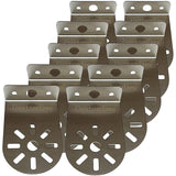 Marker lamp stee track supplies bus marker L type stay 45 ° angle attached can be attached 2 pieces / 4 /6 /8 pieces set (10)