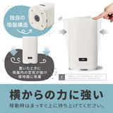 Doshisha Korobaan Humidifier, Ultrasonic Type, Water Supply From Top, Antibacterial Treatment, Humidity Sensor, Aroma Function, Fall Resistant, White, Prefab Western-Style Rooms 8 Tatami Mats/Wooden Japanese