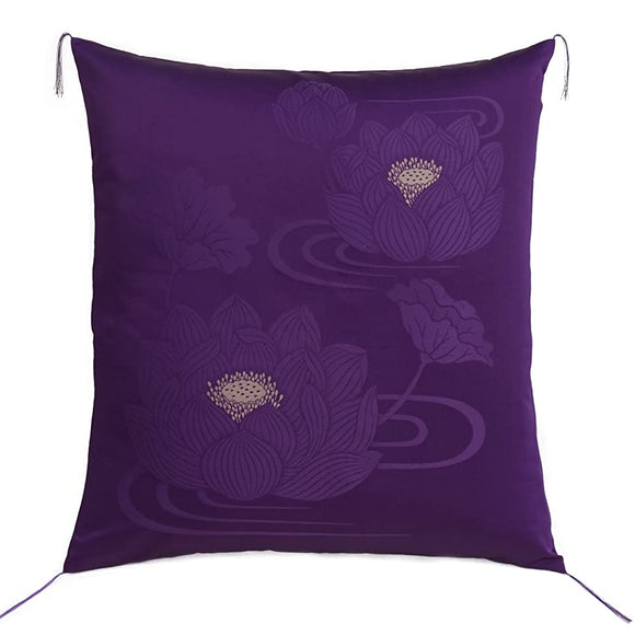 MADE IN JAPAN French CUSHION COVER LOTUS [Yachi Format]