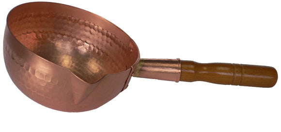 Marushin Copper Bozu Pot 8.3 Inches (21 cm)