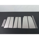 BRIGHTZ Stepz Step Wagon Spada RK5 RK6 Super Mirror Cham-plated Stainless Steel Piller Panel Infinite Visor 10PC [PIL-SIL-213] 10127