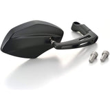 Daytona bike parallel mirror one side 1 side 1 right exclusive 10mm/reverse screw new security standard compatible blue mirror (anti -dizziness) Hexagon Blast black 98916