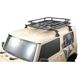 Carmate IOP50 Roof Carrier for Inno Roof Deck INA510, Optional Rail Kit, Black