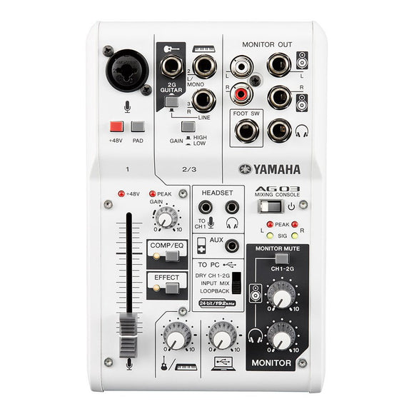 Yamaha AG03 DJ mixer
