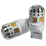 ARC GRX-728 LED TURN Signal Bulb, T20 Pinch Difference, Amber