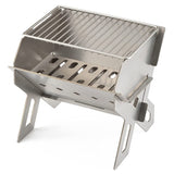 DAYTONA 16374 Motorcycle Camping Grill, Mini Bonfire Stand, Compact, Touring Flat Grill