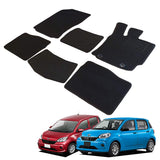 Fenice Car Mat, Floor Mat, Made in Japan (Toyota Passo/Daihatsu Boon 700 Series), Black, Anti-Slip Shape, Non-Slip, Car Mat (Car Accessories Special Store)