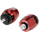 KITACO 506-1300320 SPINNER BAR END (RED) Monkey 125 (JB02), GROM (JC61/75)