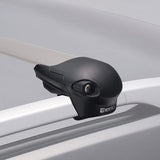 Carmate Inno XS100 ROOF CARRIER (Mounting Parts), for Aero Base, Stay for Roof Rails, Black.