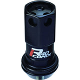 KYO-EI (Kyunaga Sangyo) Hoirlock Nut Racing Composite R40 ICONIX [M12 X P1.25] With aluminum cap [Black/Black] RIA-13KK