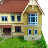 Sankei MK07-24 Minichuato Kit, Studio Ghibli Series, Memories of Marnie Wetland House, 1/220 Scale, Papercraft