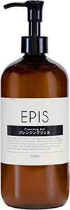 Epis EPIS Cleansing Gel Organic 500ml (Large Capacity) [Makeup Remover Eyelashes OK Natural Citrus Fragrance]