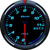 Defi DF11804 Racer PSI Exhaust Temperature Gauge, Blue, 60mm