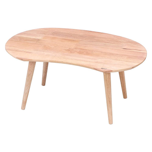 Fuji Boeki 37003 Mame Natural Signature Center Table, Low Table, Width 29.1 inches (74 cm), Natural, Wood