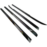 BRIGHTZ Vellfire 20 25 Super Mirror Real Black Plating Stainless Steel Window Mall 4PC [Win-BLA-027] ANH20W ANH25W GGH20W GGH25W GGH ANH20 ANH20 ANH20 GGH25 GGH25 GGH25 H20 H25 Vellfire Belfire Belfire Vellfire Vellfire Belfire Belfire 4883