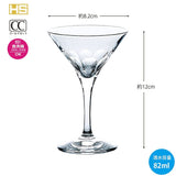 Toyo Sasaki 30G33HS-E102 Cocktail Glass, Lout, Dishwasher Safe, Made in Japan, 3.1 fl oz (90 ml), 6 Pieces