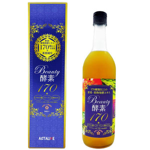 ASTALIVE Enzyme Drink Beauty Enzyme 170 Hyaluronic Acid Collagen Various Vitamins Plum Flavor 720ml (1)
