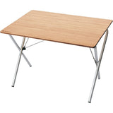 Snow Peak LV-010TR One-Action Table, Bamboo