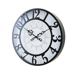 Interlocking Form (INTERFORM INC. ) Wall Clock Gisel ziseru CL – 4960bk CL – 4960bk