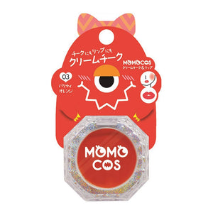 BW (Beauty World) Momokos Cream Cheek & Lip MMC 507 Parity Orange (2.8g)