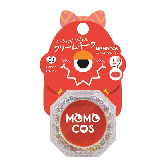 BW (Beauty World) Momokos Cream Cheek & Lip MMC 507 Parity Orange (2.8g)