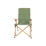 S'more High Back Reclining Chair, 600D Oxford, Aluminum, 4-Level Adjustment, Storage Bag Included