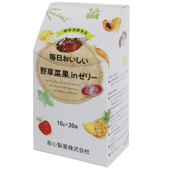 Delicious Everyday Wild Fruit in Jelly, 0.4 oz (10 g) x 20 Bags x 2 Packs
