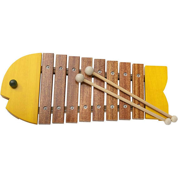 Bonerundo fish xylophone yellow Bonerundo