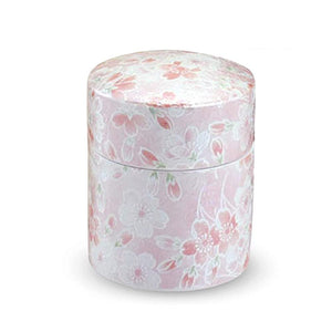 Ranchant Large Urn with Bag, Pink, Diameter 2.8 x 3.5 inches (7 x 8.8 cm), Cherry Blossom Blossom (Elegant Sakura)