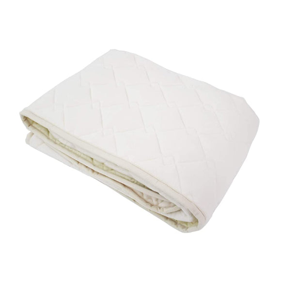 Warm Support Bed Pad, Single, Natural