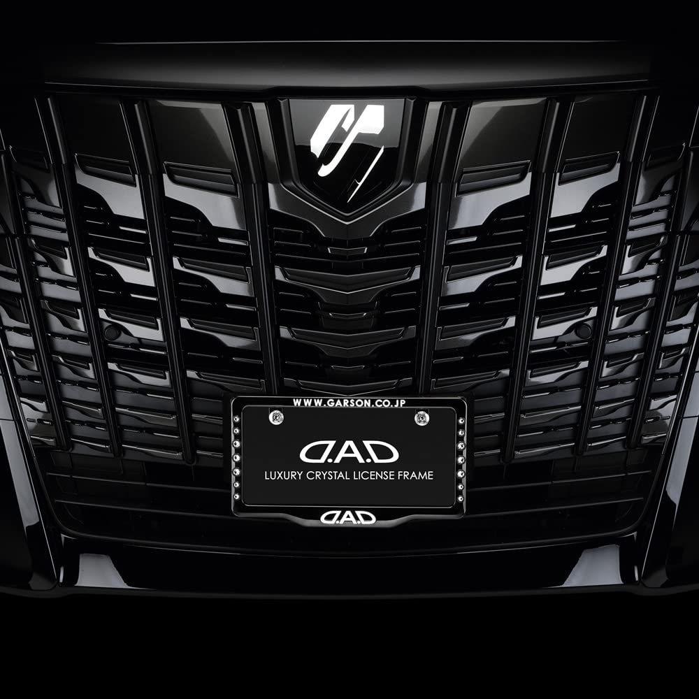 Dad Garson D.A.D Crystal License II Front Model [Black/White] Crystal ...