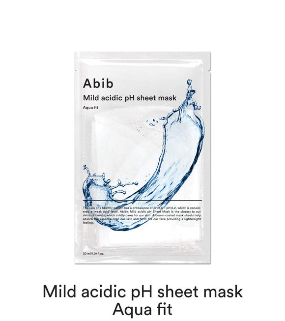 [Abib] ABIB MILD ACIDIC pH SHEET MASK AQUA FIT 30mlx10EA