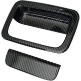 (AC473) Back door handle cover / 2 parts [Carbon style] / Jimny Jimney Sierra (JB64W / JB74W) AC473-CB