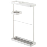 Yamazaki Umbrella Stand Plate Slim White 2228