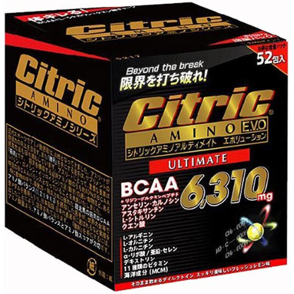 Citric AMINO (for athletes) Ultimate Evolution 7.5g x 52 packs 5286