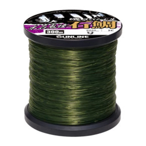 Sunline Nylon Line Iso Special Honishi Demon Longing 300m Seaweed Green