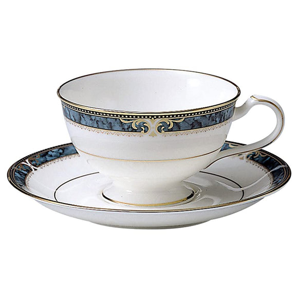 Noritake T97221/4727 Noritake Cup & Saucer Low Type (Coffee & Tea) 190cc Essex Coat Bone China