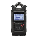 ZOOM H4nPro/Black Handy Recorder All Black Edition 2020 Model