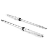 ZHUOLONG 2PCS 27 "Front FORK OIL SHOCK ABSORBER STEEL Steel Steel Fit Honda CG125CT110 Trail