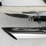 Daytona Slip-on Muffler Slash Cut Steel chrome plating finish DS250 (08-17) 95123