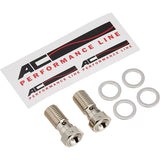 AC performance line brake hose aluminum plating (front) 250TR 07-12 32175140